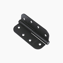 Стандарт  Петля 100х70х2,5 1BB-R BL (матовый чёрный) - правая