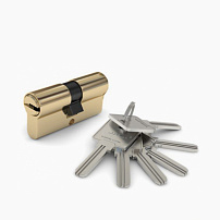 DORMA Цилиндровый механизм CBR-1 105 (30х75) ключ/ключ, никель